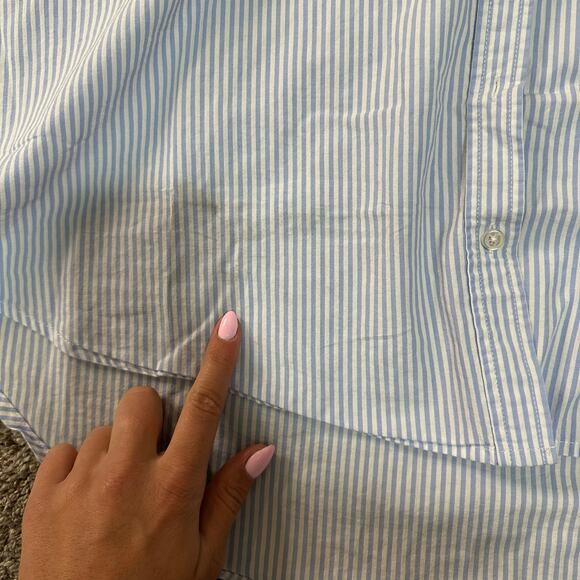 PADINI Women's Rope Long Sleeve Stripes Shirt Size M In Multi - Picture 3 of 8